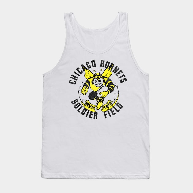 Defunct Chicago Hornets Football Team Tank Top by Defunctland